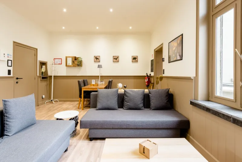Spacious living area